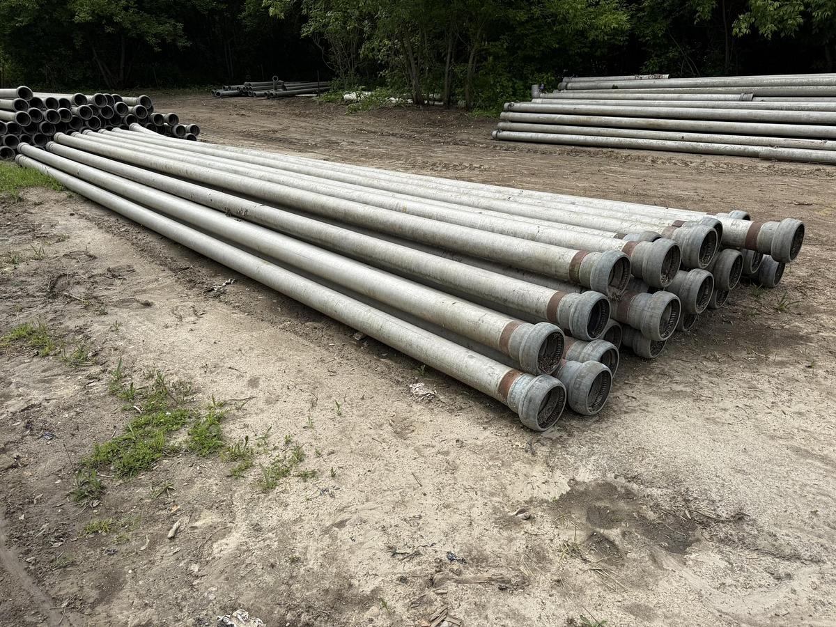 Used Bell and Ball 30' Irrigation Pipe