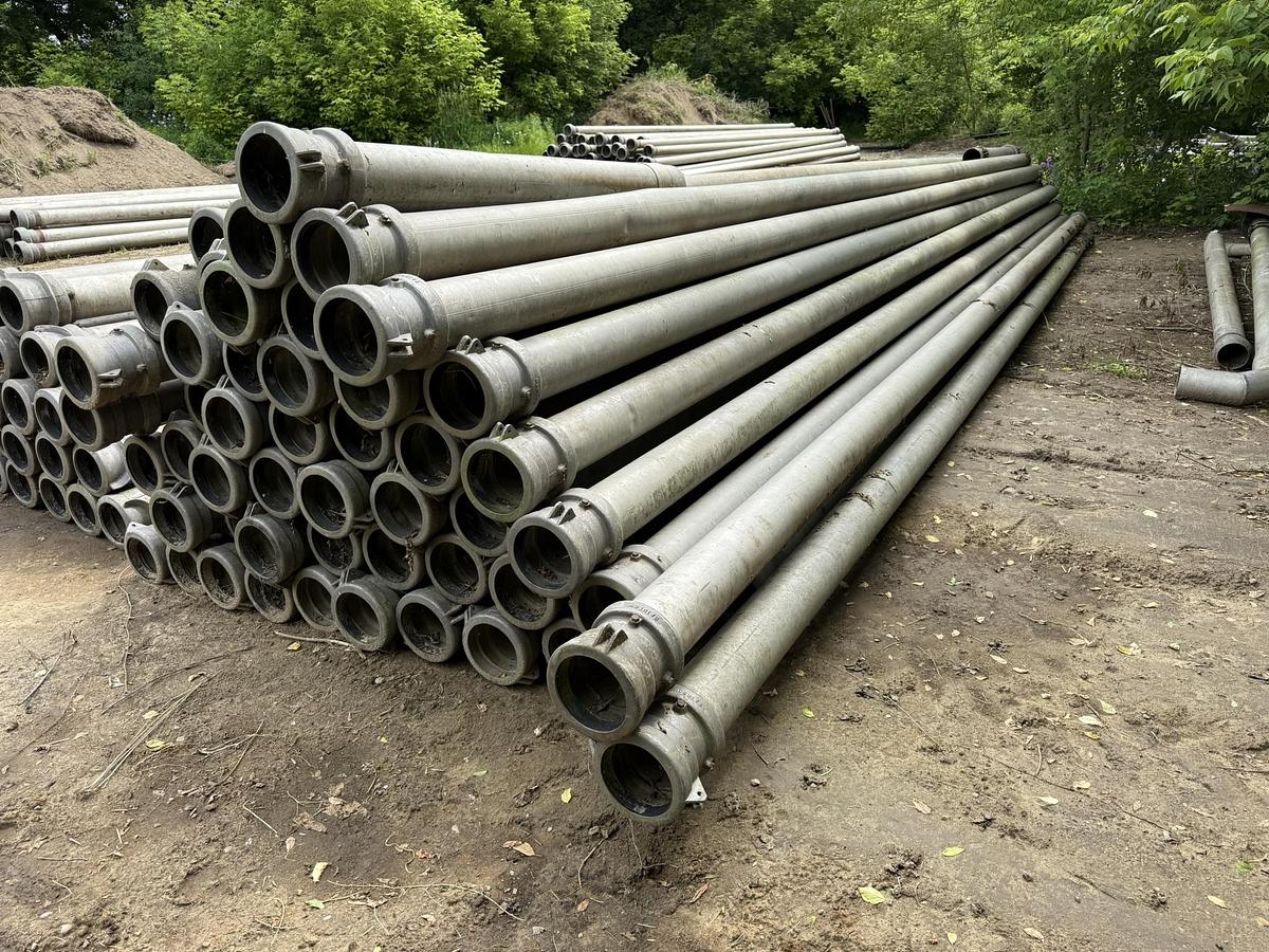 Used Rainbow  Irrigation Pipe, 30' pipes, 45 Pieces