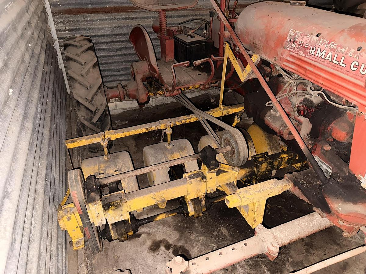 Used McCormick Farmall Cub With Belly Tiller