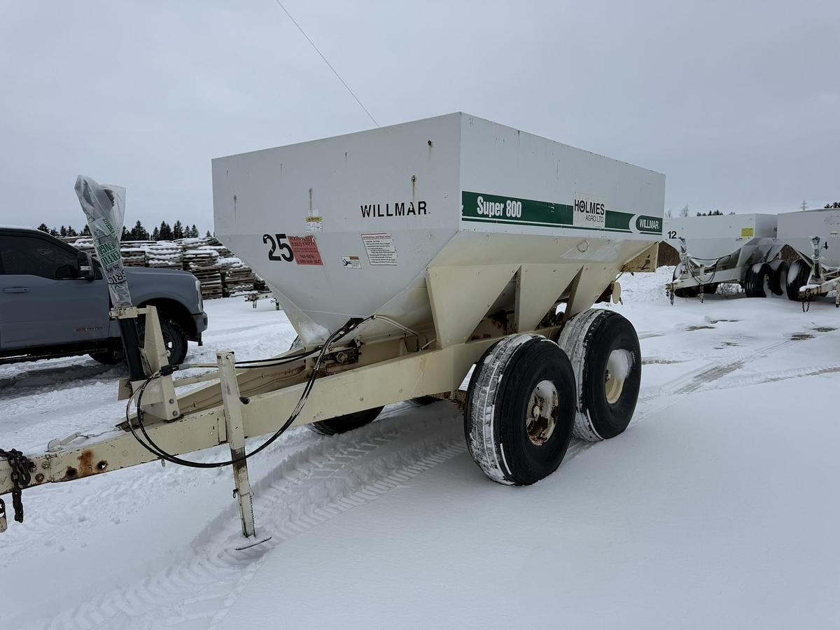 Used Willmar Super 800, 8 ton, Float Tires, Stainless Hopper