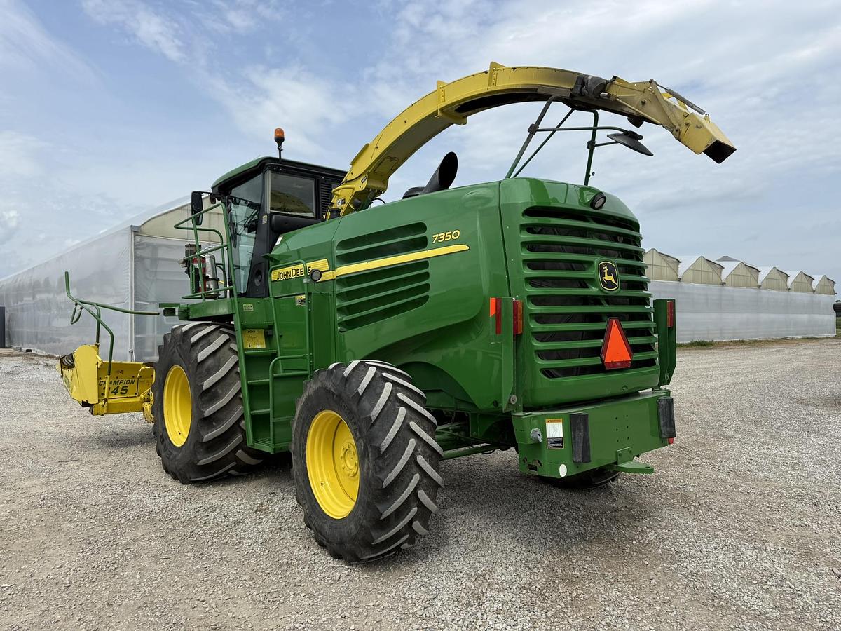 Used 2008 John Deere 7350 SPFH With Kember 6 Row Head