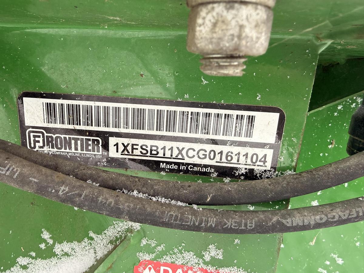 Used Frontier 74" Snow Blower, Hyd. Hood Turn
