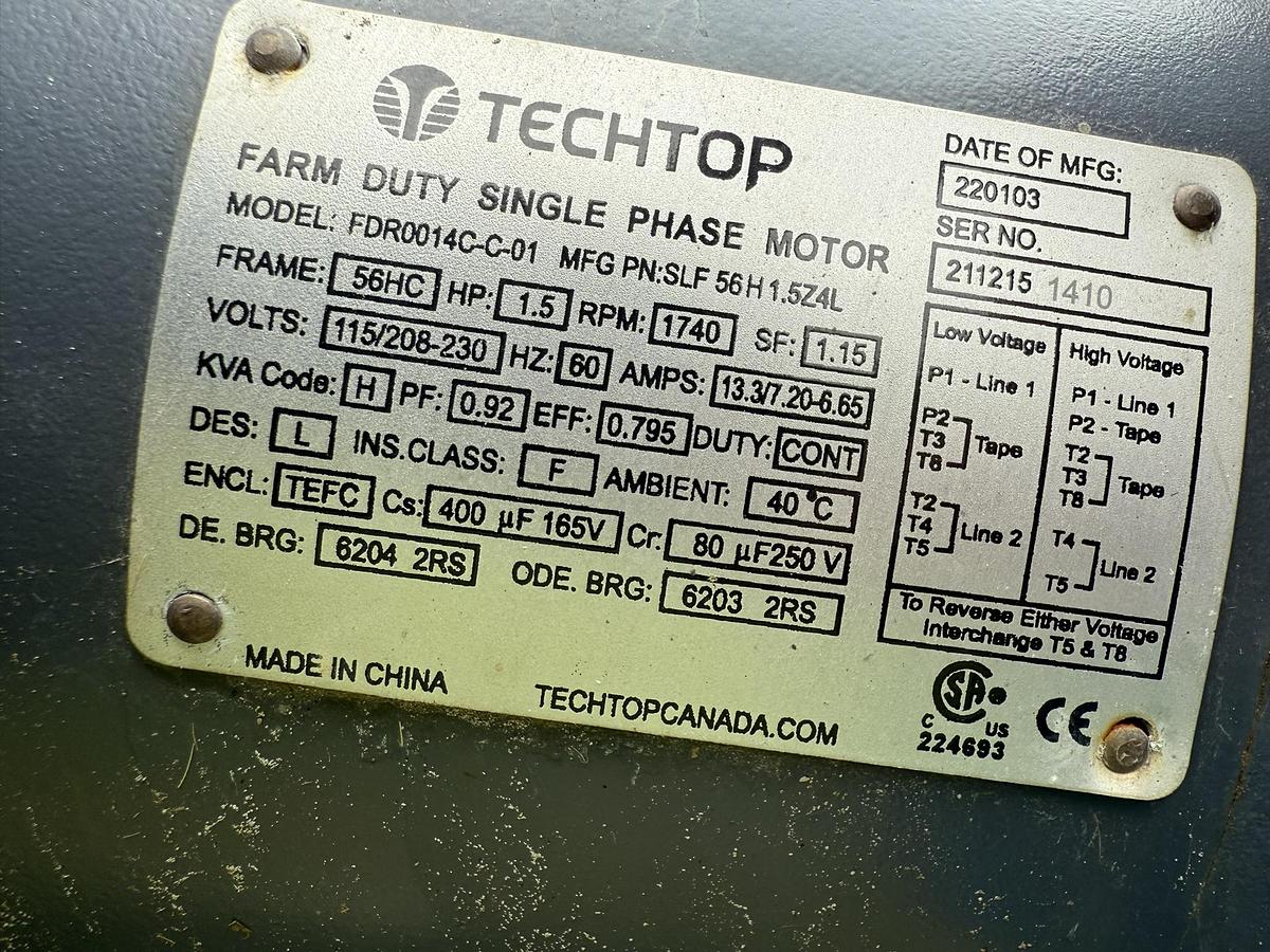 Used Alliston Machinery Lead In Conveyor 13' Long, 30" Belted Chain