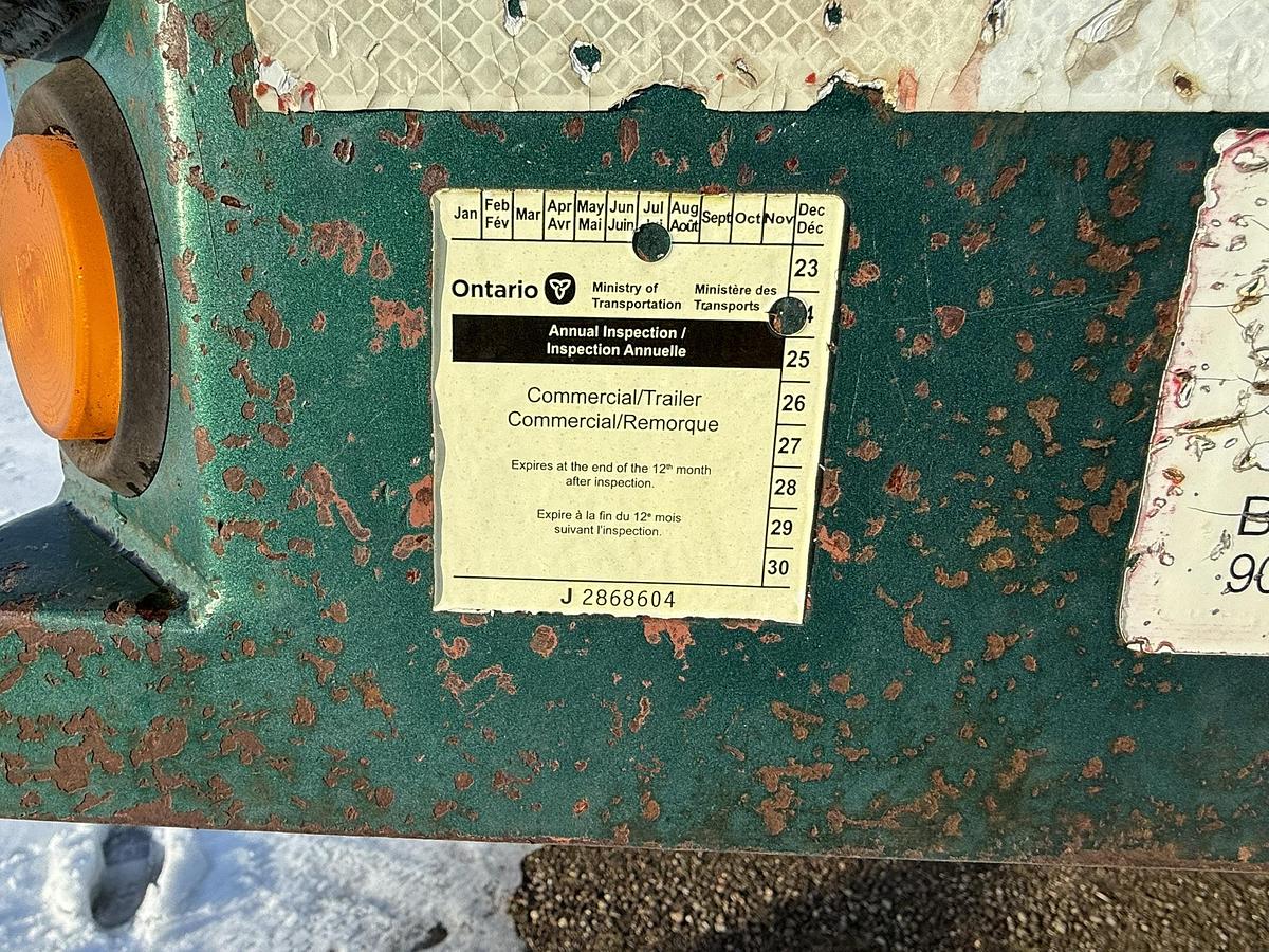 Used 1989 Fruehauf 48', 4 Axle Flat Deck Trailer