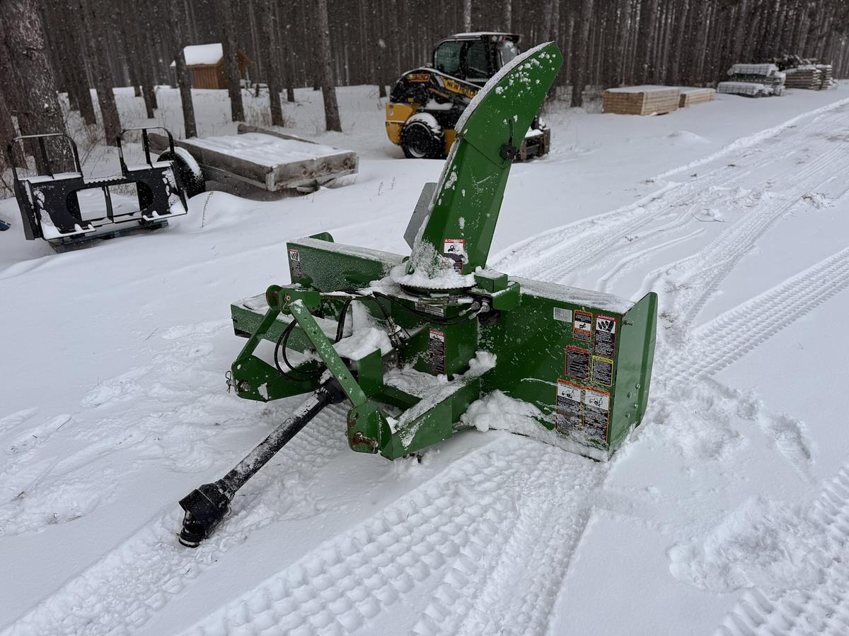 Used Frontier 74" Snow Blower, Hyd. Hood Turn