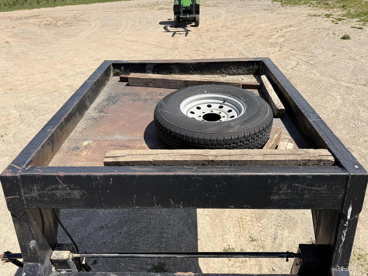 Used 2001 Home Made 24' Gooseneck Trailer