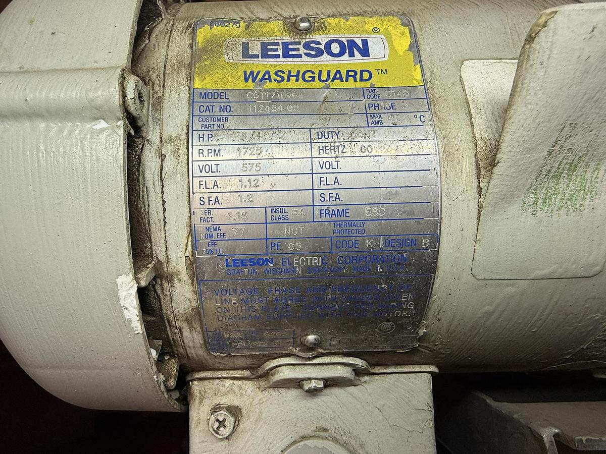 Used Stainless Elevator Conveyor 8' Long