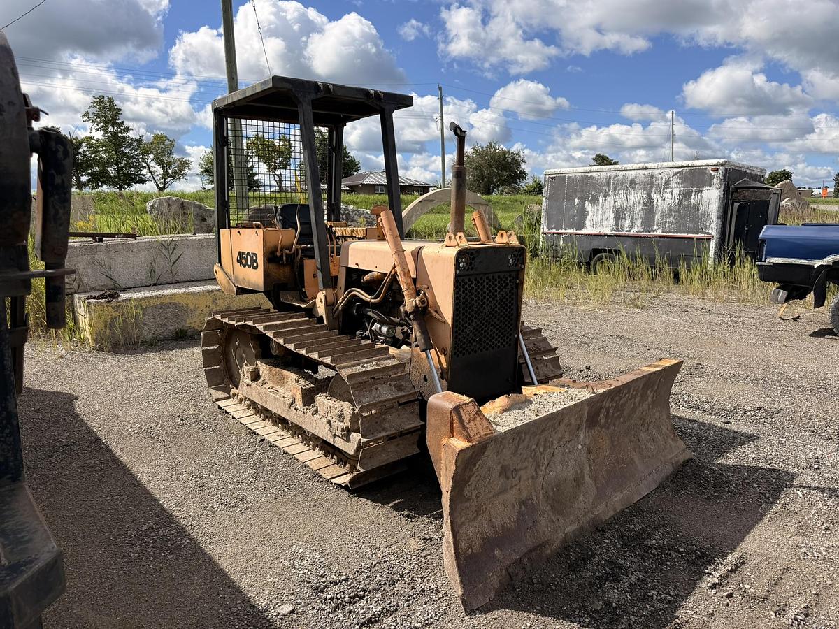 Used 1980 Case 450B Dozer 6 Way Blade