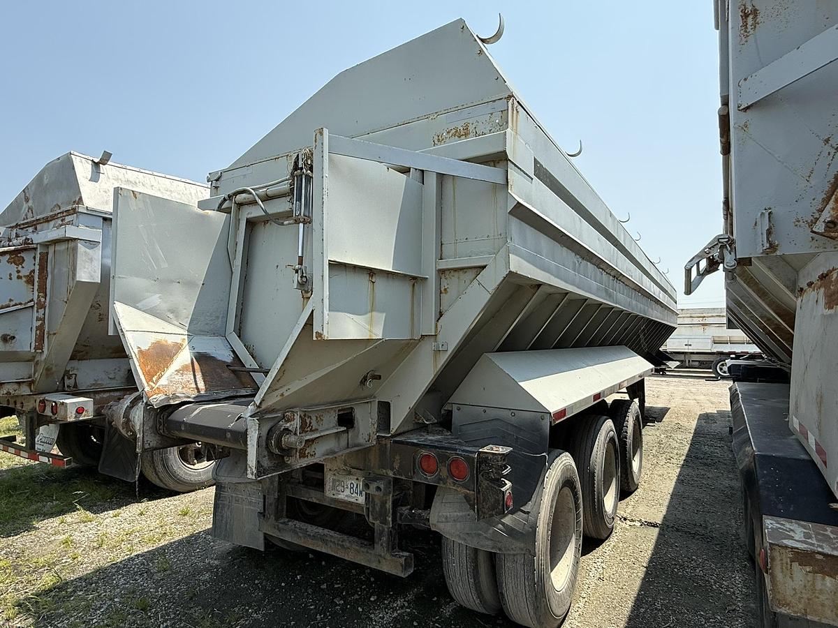 Used Alliston Machinery 40' Live Bottom Produce Trailer