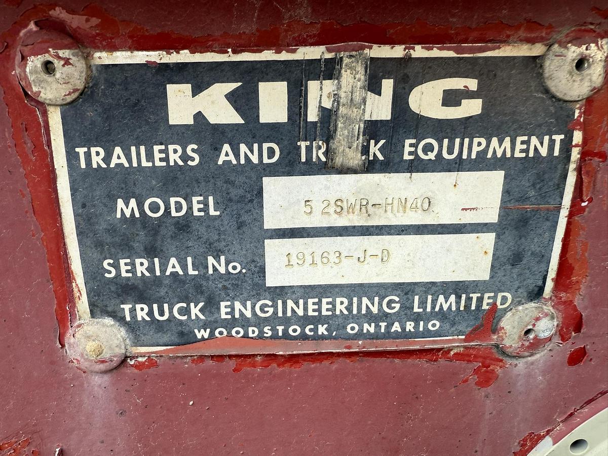 Used 1979 King Double Drop Hyd. Detach Trailer 5 2SWR-HN40
