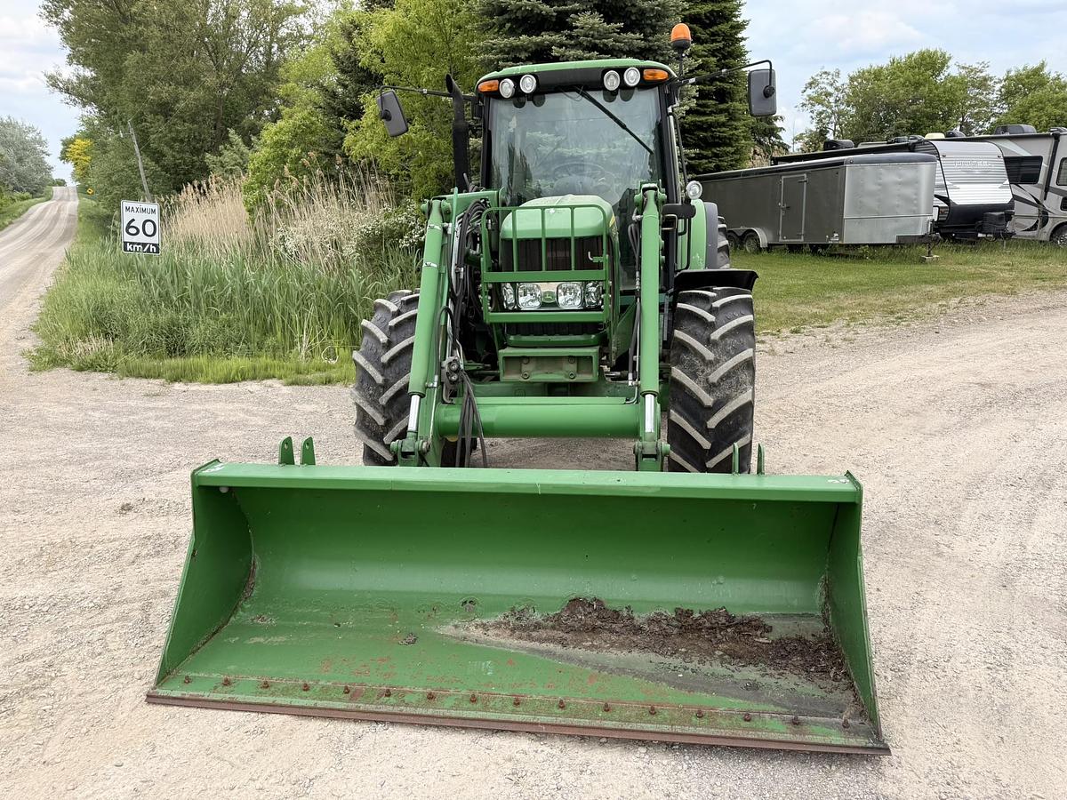 Used 2010 John Deere 6430 Premium, 673 Loader, 3,080 Hours