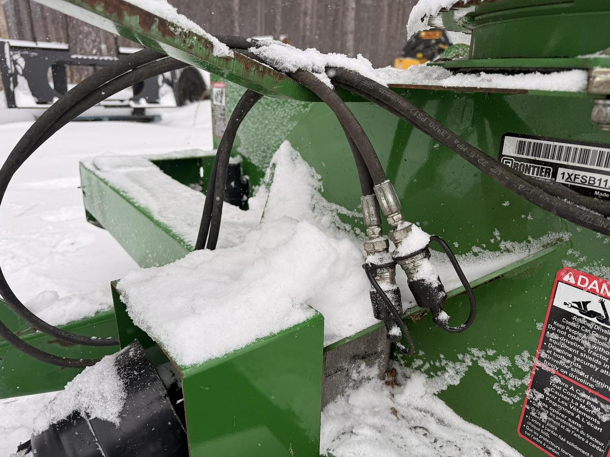 Used Frontier 74" Snow Blower, Hyd. Hood Turn