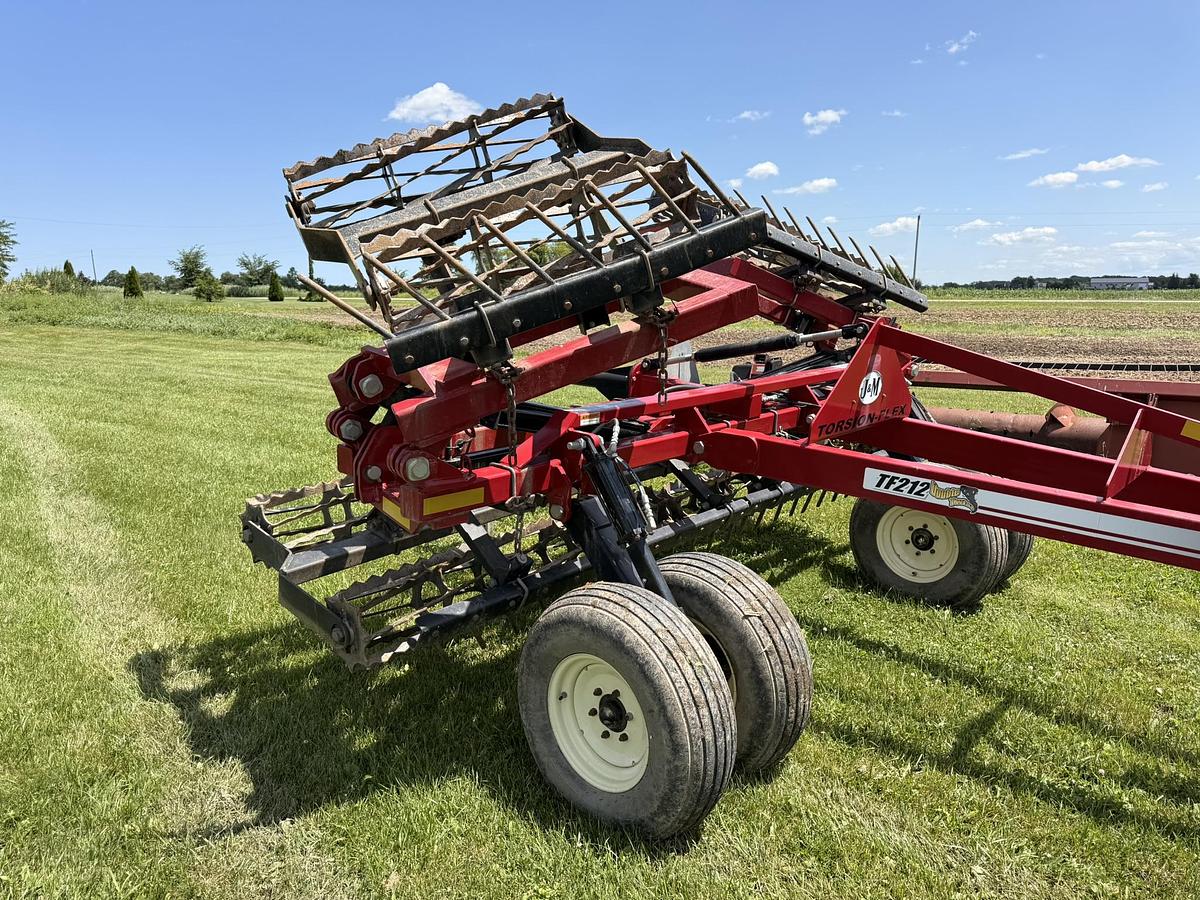 Used J&M TF212 Double Rolling Harrow - 20'
