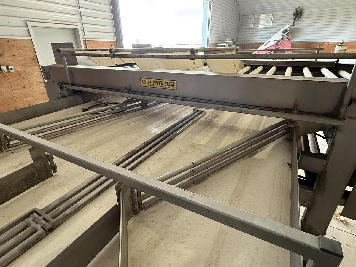 Used Kerian L50 50" Sizer with 5 Lane Table