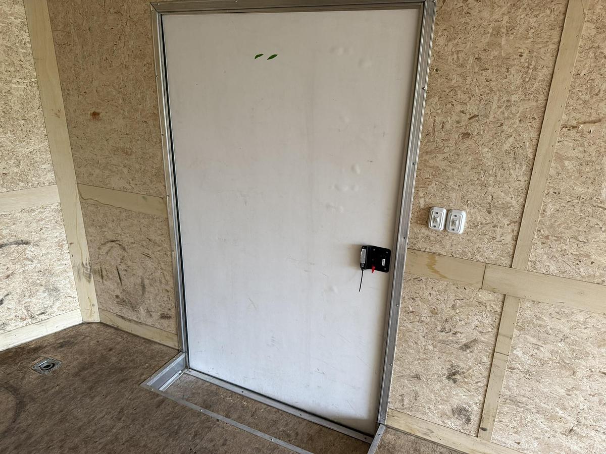 Used 2022 Cross Alpha Series 24' V-Nose Enclosed Trailer