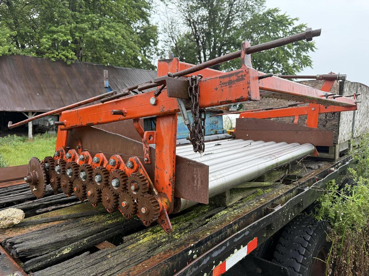 Used Amac Bulk Unloader Even-Flow With Sizer/Dirt Eliminator