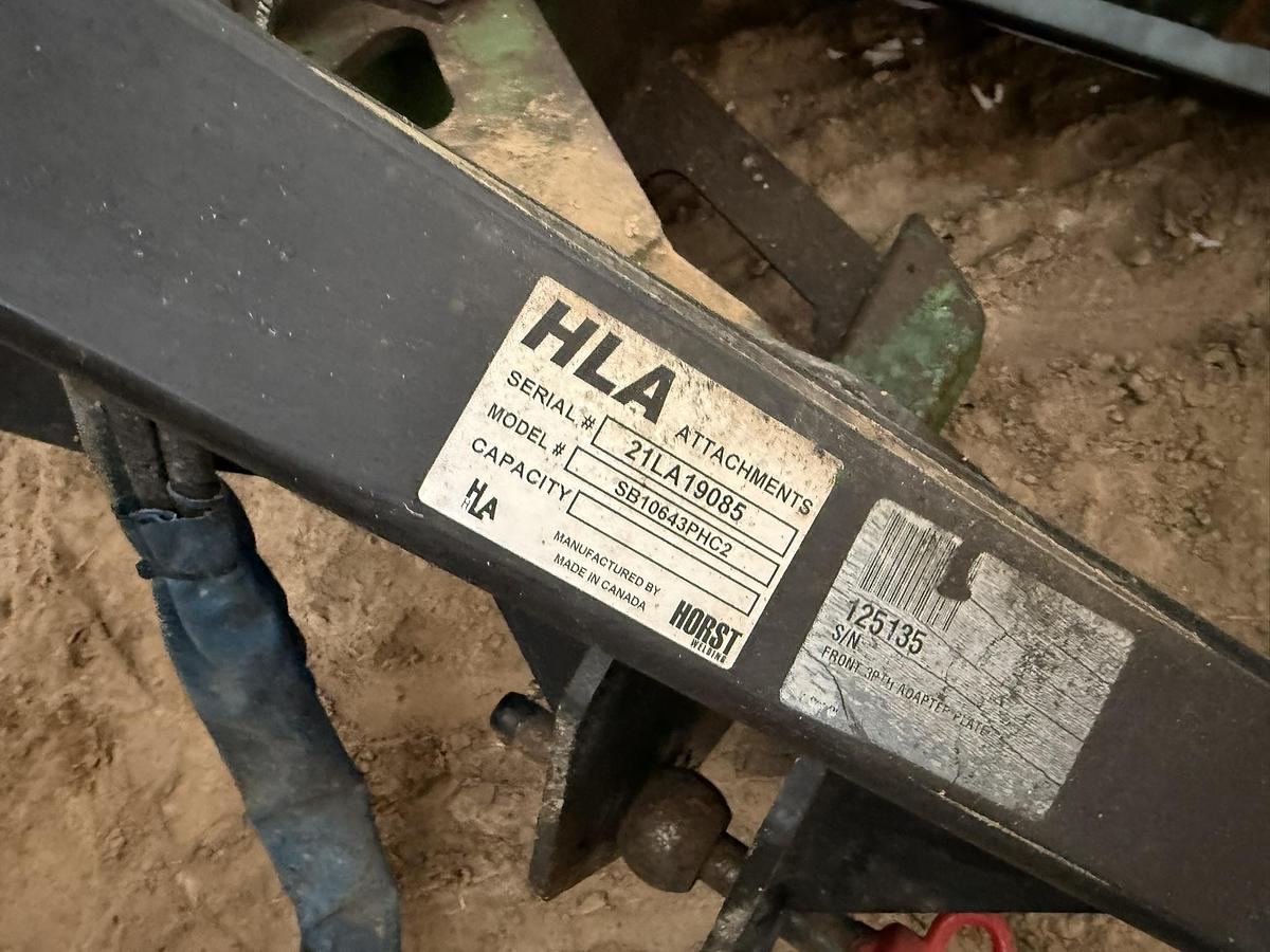 Used HLA  10-16 Folding Wing Snow Blade