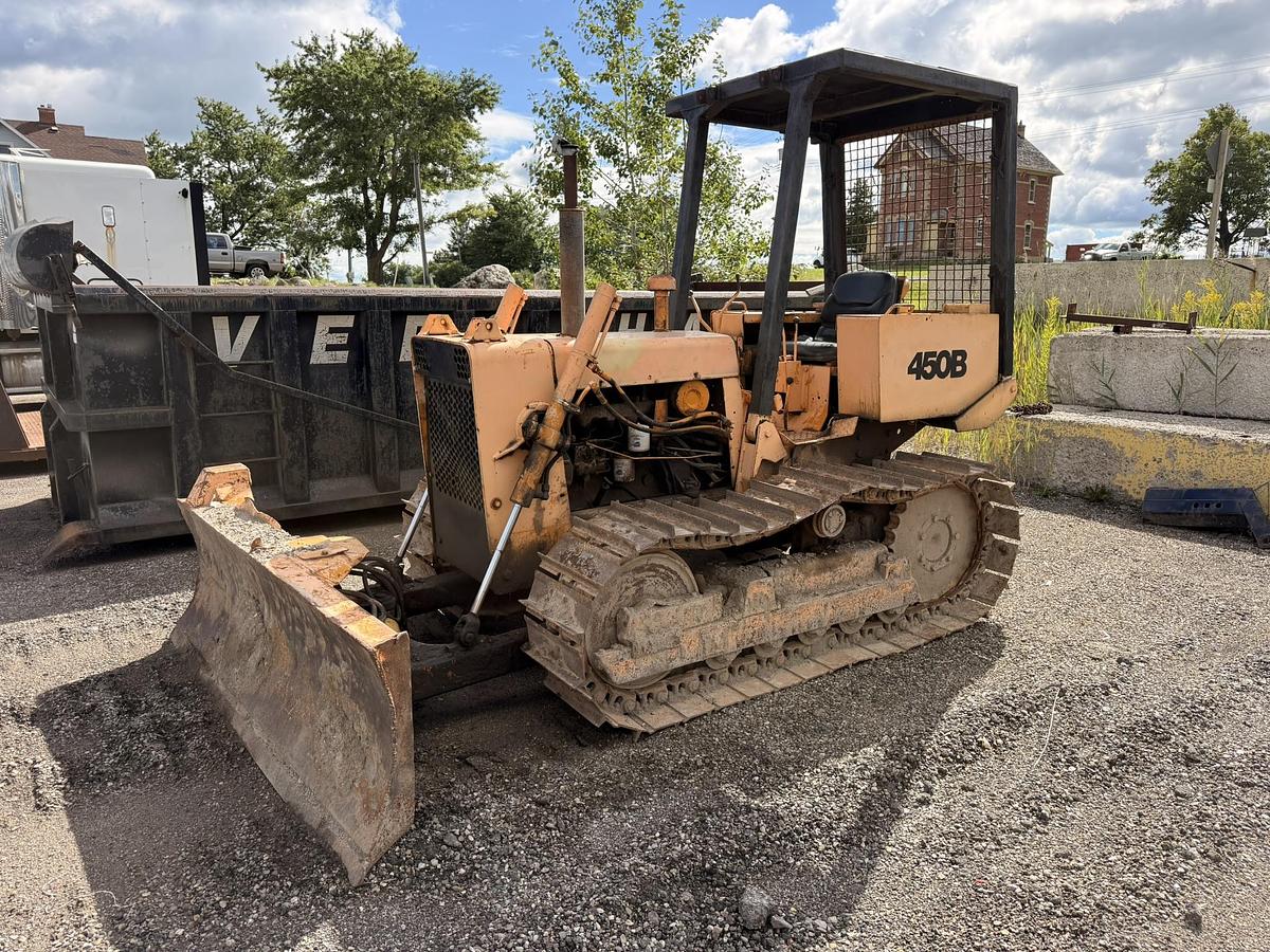 Used 1980 Case 450B Dozer 6 Way Blade