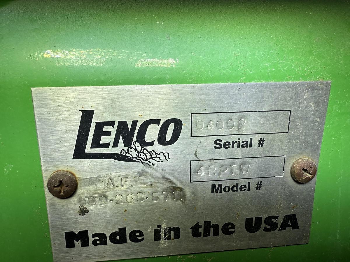 Used 2006 Lenco 4 Row Hydraulic Windrower
