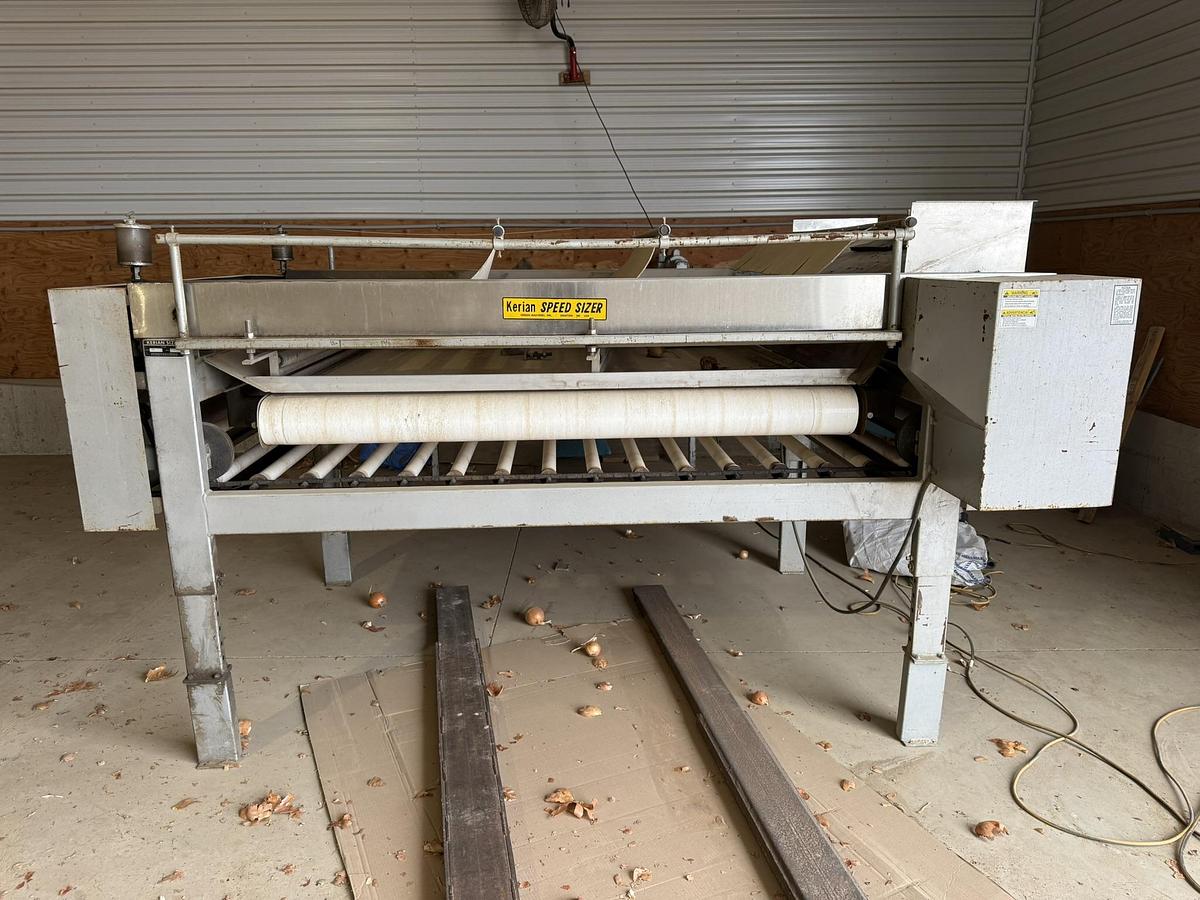 Used Kerian L50 50" Sizer with 5 Lane Table