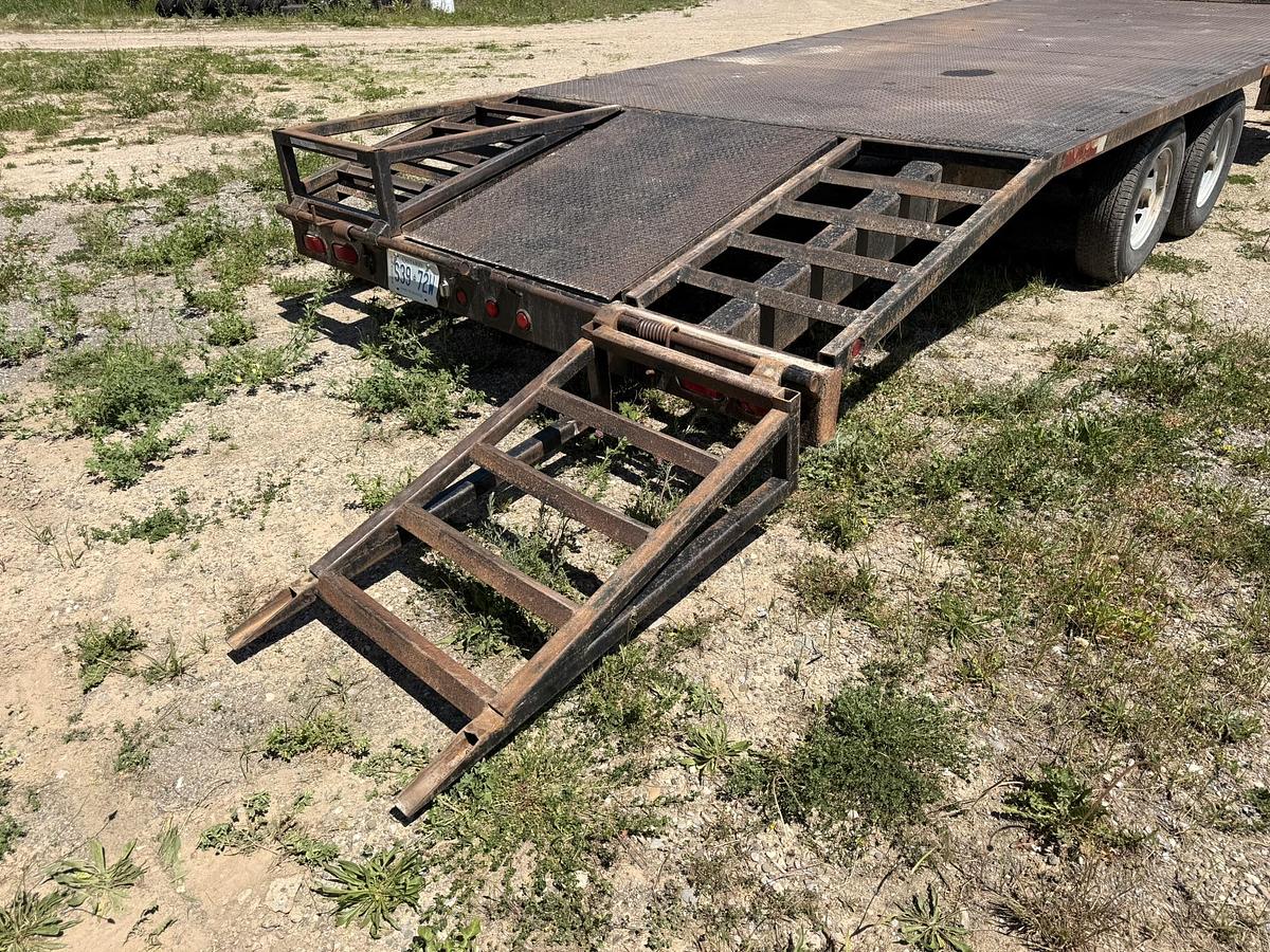 Used 2001 Home Made 24' Gooseneck Trailer