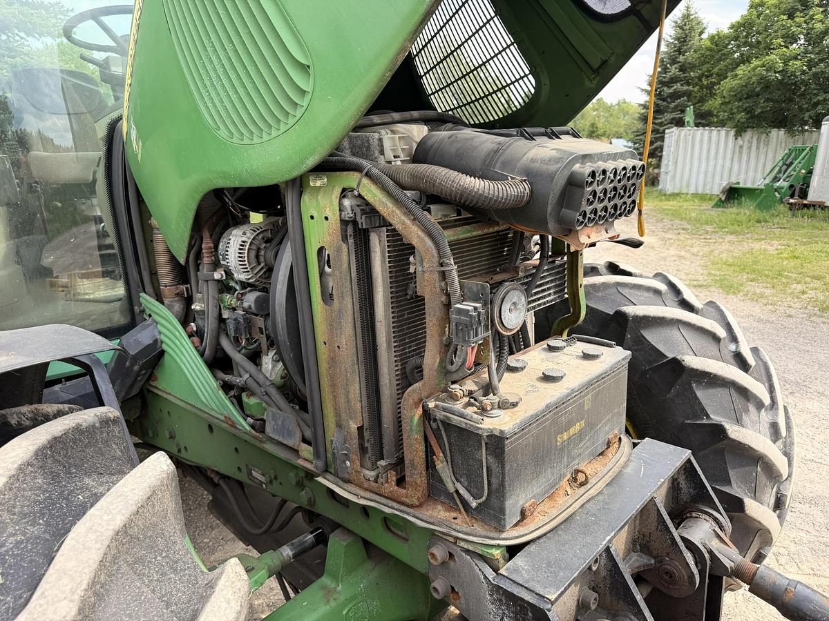 Used 2008 John Deere 6320, 24 SPD Power Quad, 9-15 HLA Blade