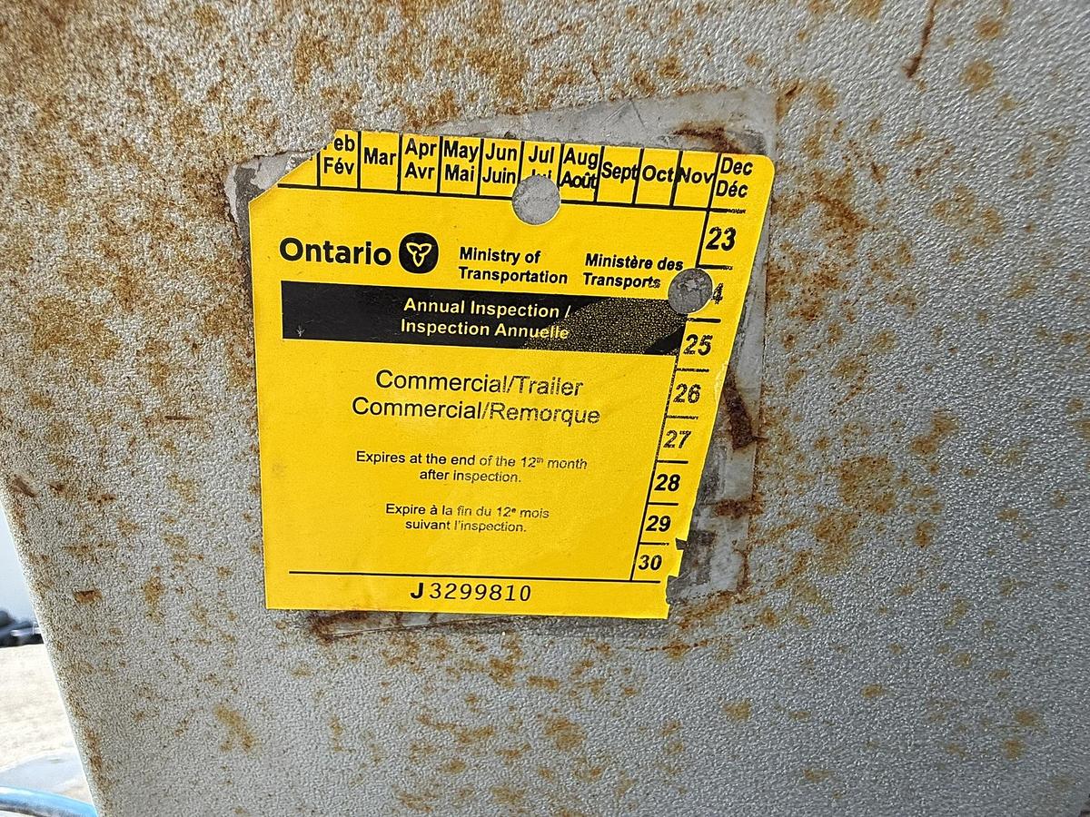 Used H.F. Stewart 40' Live Bottom Produce Trailer