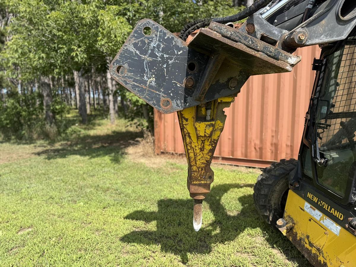 Used Atlas Copco SBC410 Hydraulic Breaker, Universal Skid Steer Mount