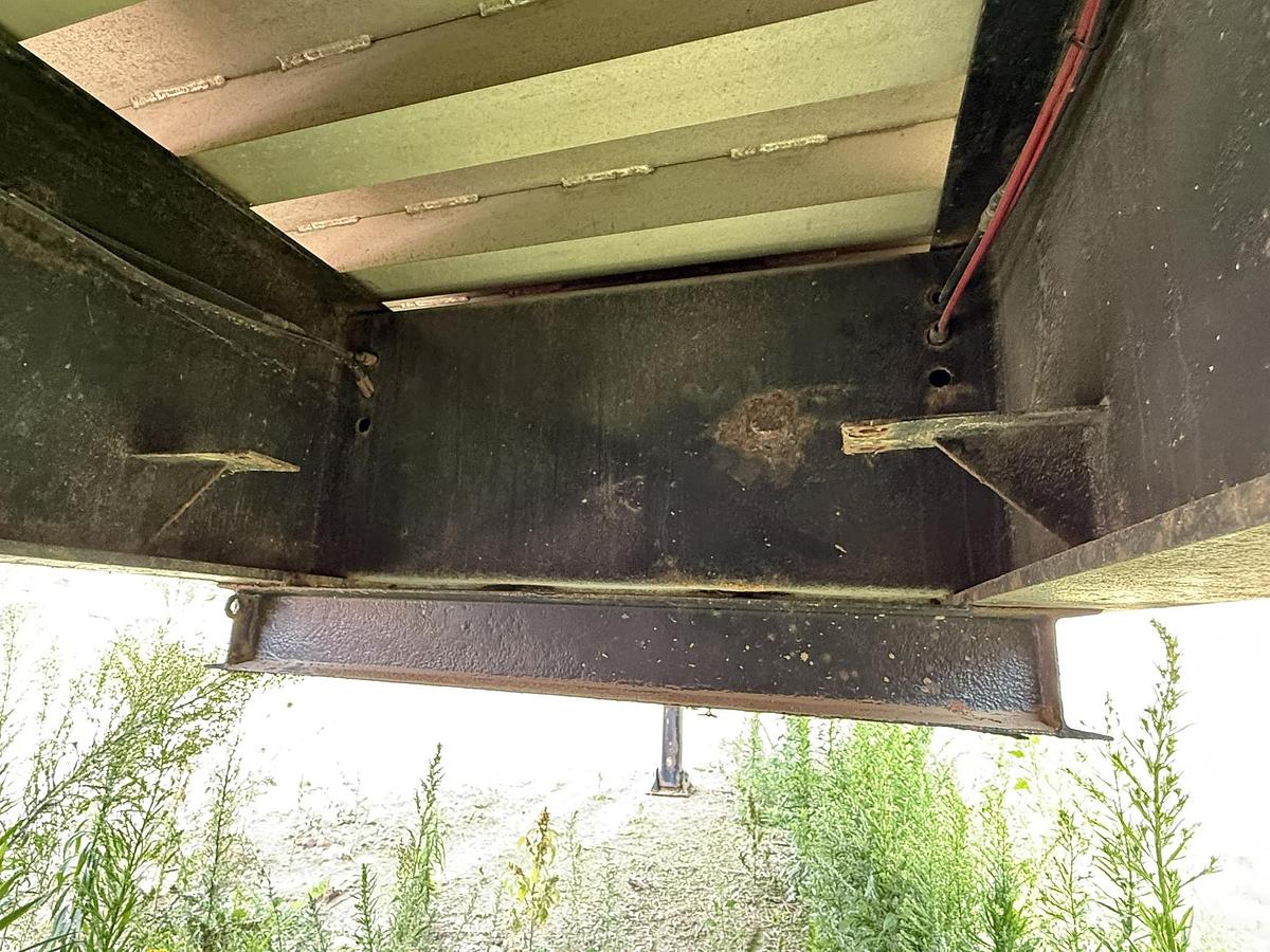 Used 1986 Cobra 40' End Dump Trailer, Electric Tarp, Hyd. Endgate