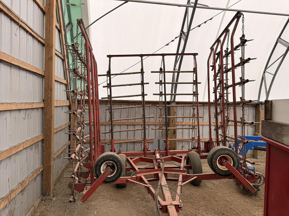 Used 25' Spike Tooth Harrow Hydraulic Fold