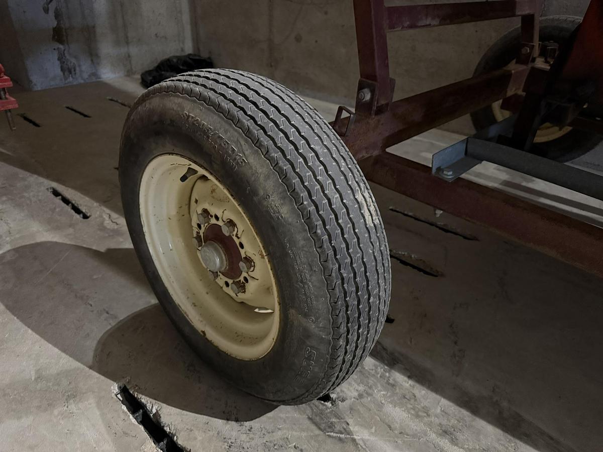 Used Alliston Machinery 15' Elevator Conveyor, Hyd. Drive, On Board Gas Engine