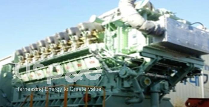 7.7 MW 2013 New Niigata 16V34HLX HFO Generator Set