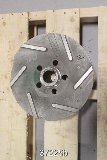 Used Goulds 3180 M 6x8x14 Pump Impeller, 5-Vane, Pattern No. 68074 #37225