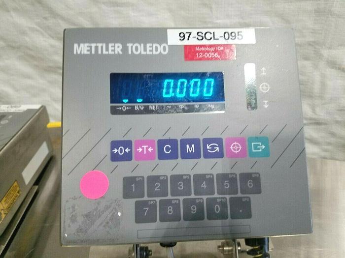 Used Mettler Toledo Speed Weigh Scale Model SW 15kg 30Lb Stainless Steel Food Medical