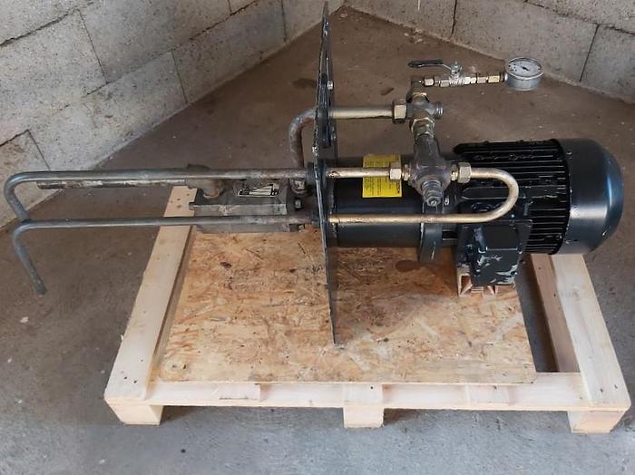 Gebraucht Hochdruck Schraubenspindelpumpe, KTS 25-50-T, 50 bar, 34L/Min, 4 KW, Knoll, gebraucht