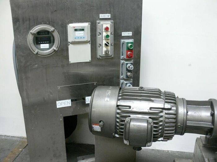Used Teledyne Readco 6" Processor Continuous Paste Mixer w/ 15HP Motor & Controls