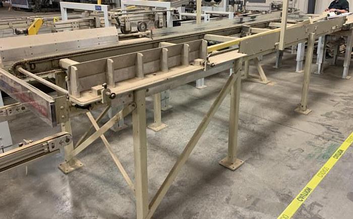 Used 48 x 17-1/2 DOUBLE CHAIN CONVEYOR