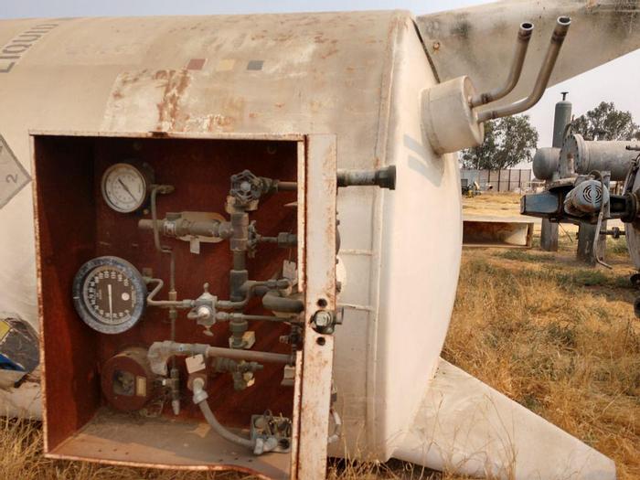 Used Tank, 1,285 Gallon, S/st, Ln2 Storage, 65 PSI, Cryogenic, #S737837