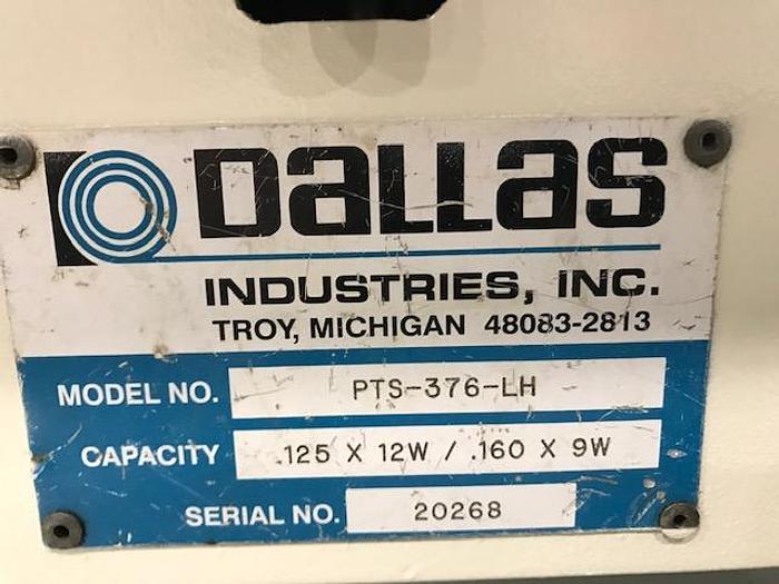 Used DALLAS PTS-376-LH, DRFS-412-LH