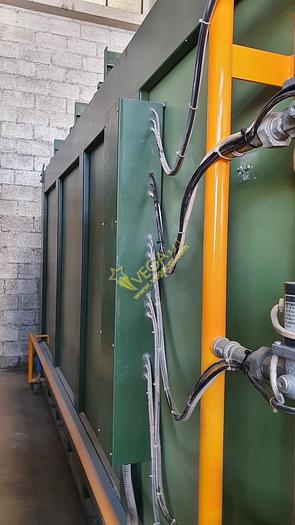 Used Muffled Gas turbo Kiln Moretti mod. FDTM4