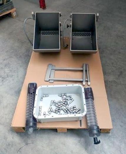 Used Hacos Depositor for chocolate or cream centres