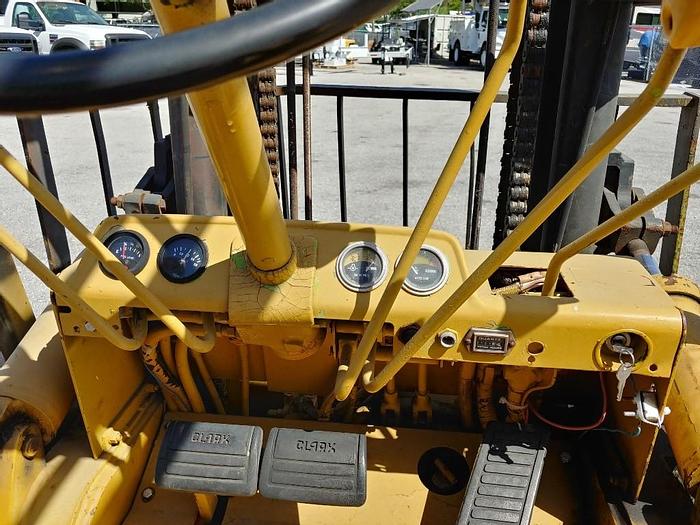 Used Clark C500-Y100 9,175 Lb 139" Fork Height Forklift - 16660