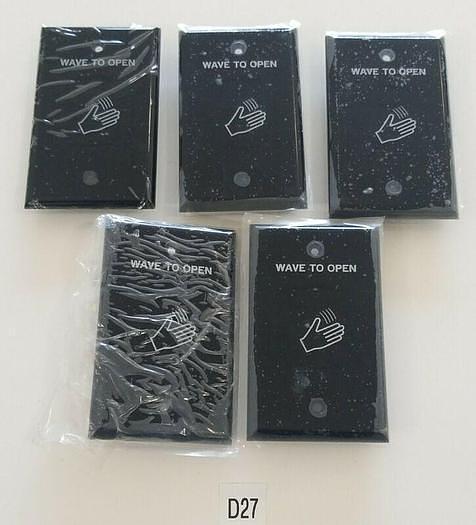 *NEW* LOT OF 5 BEA? Wave To Open Single Gang Plastic Faceplates ONLY + Warranty!