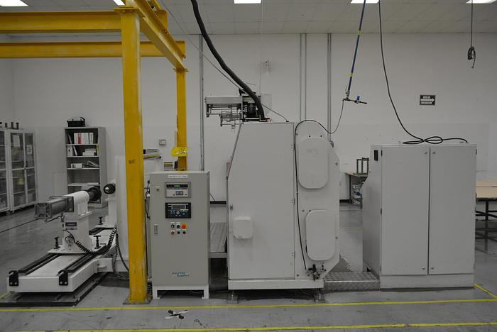 Used 62" ASHE DUPLEX CANTILEVERED SLITTER REWINDER