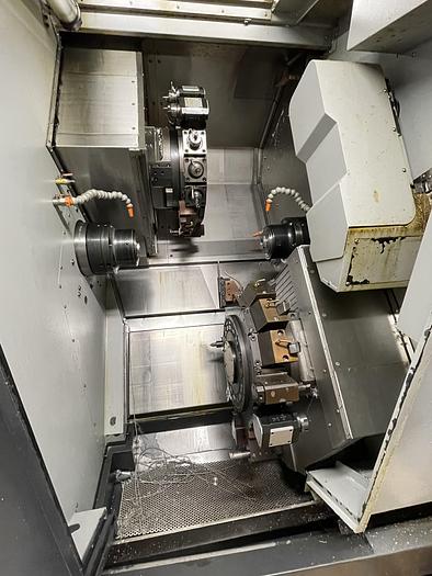 Used 2014 Ganesh CYCLONE 70-TTMY CNC Twin Turret Twin Spindle Live Tooling