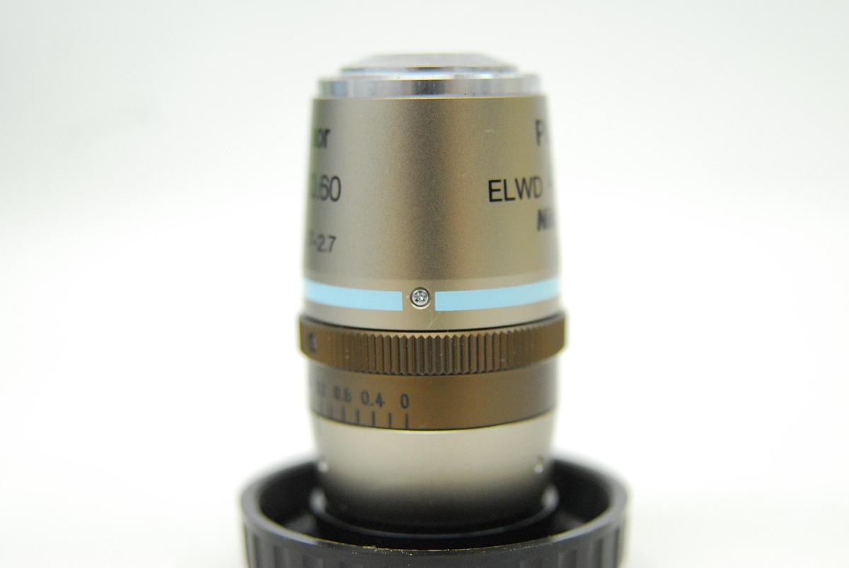 Used Nikon Plan Fluor ELWD 40X/0.60 ∞/0-2 WD 3.7-2.7 DIC M Microscope Objective