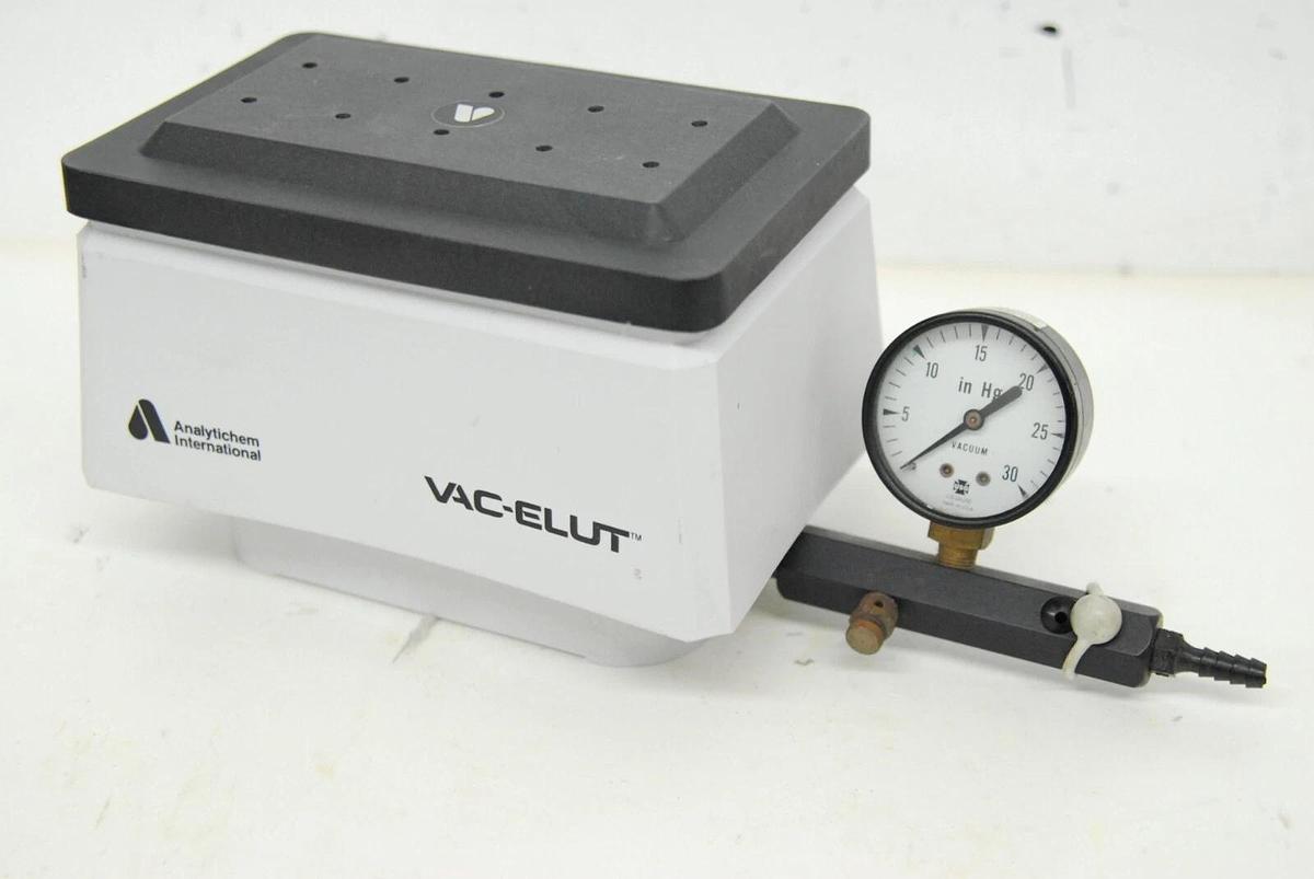 Used Analytichem International AI 6000 VAC-ELUT Vacuum Manifold/Chamber