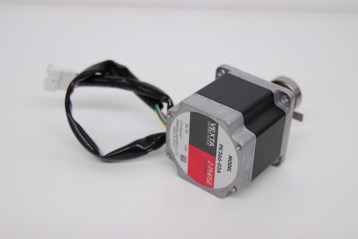 Used Oriental Motor PK266-02A Stepper Motor - 2 Phase, 3.6V, 2A, 1.8°Step