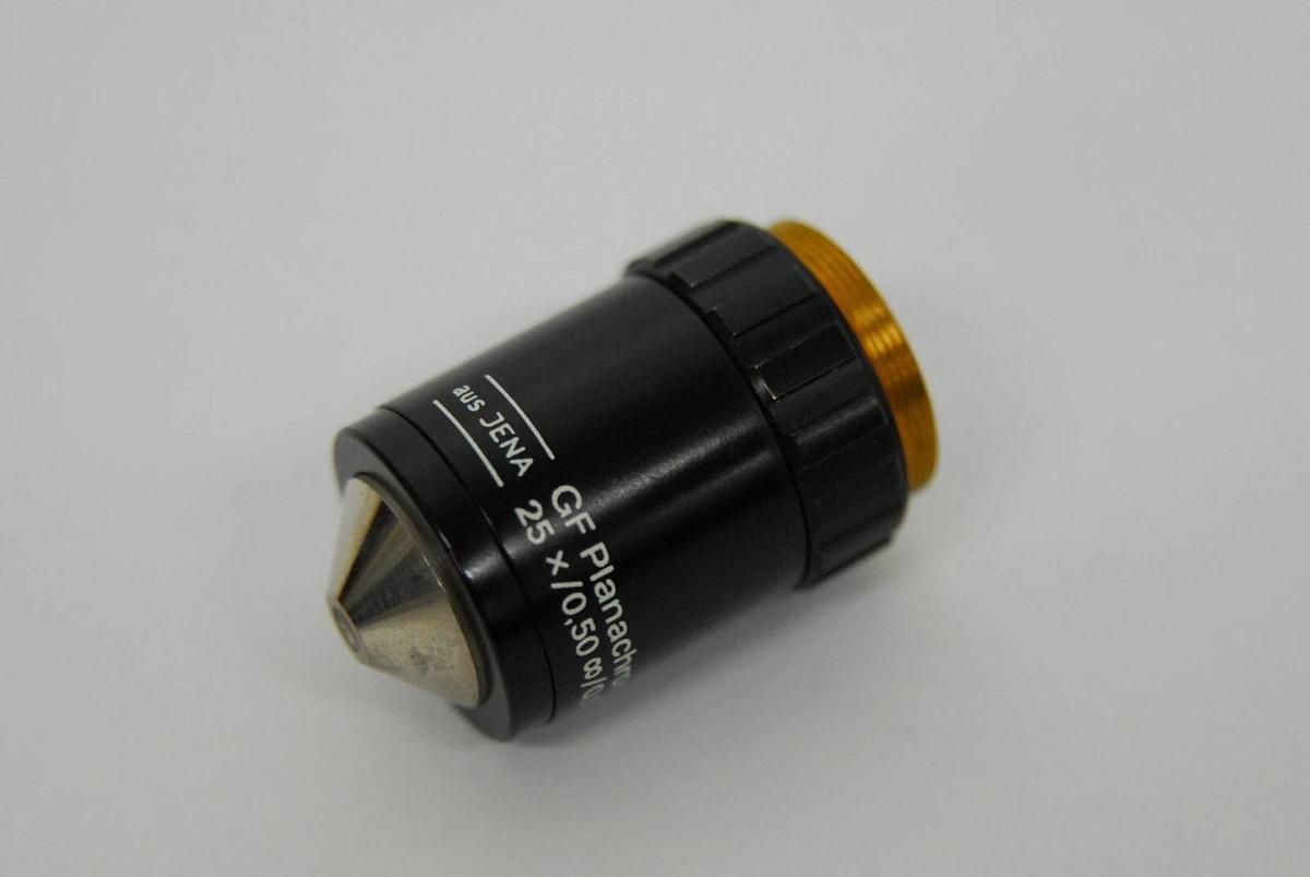 Used Zeiss aus JENA GF Planachromat Objective - 25x