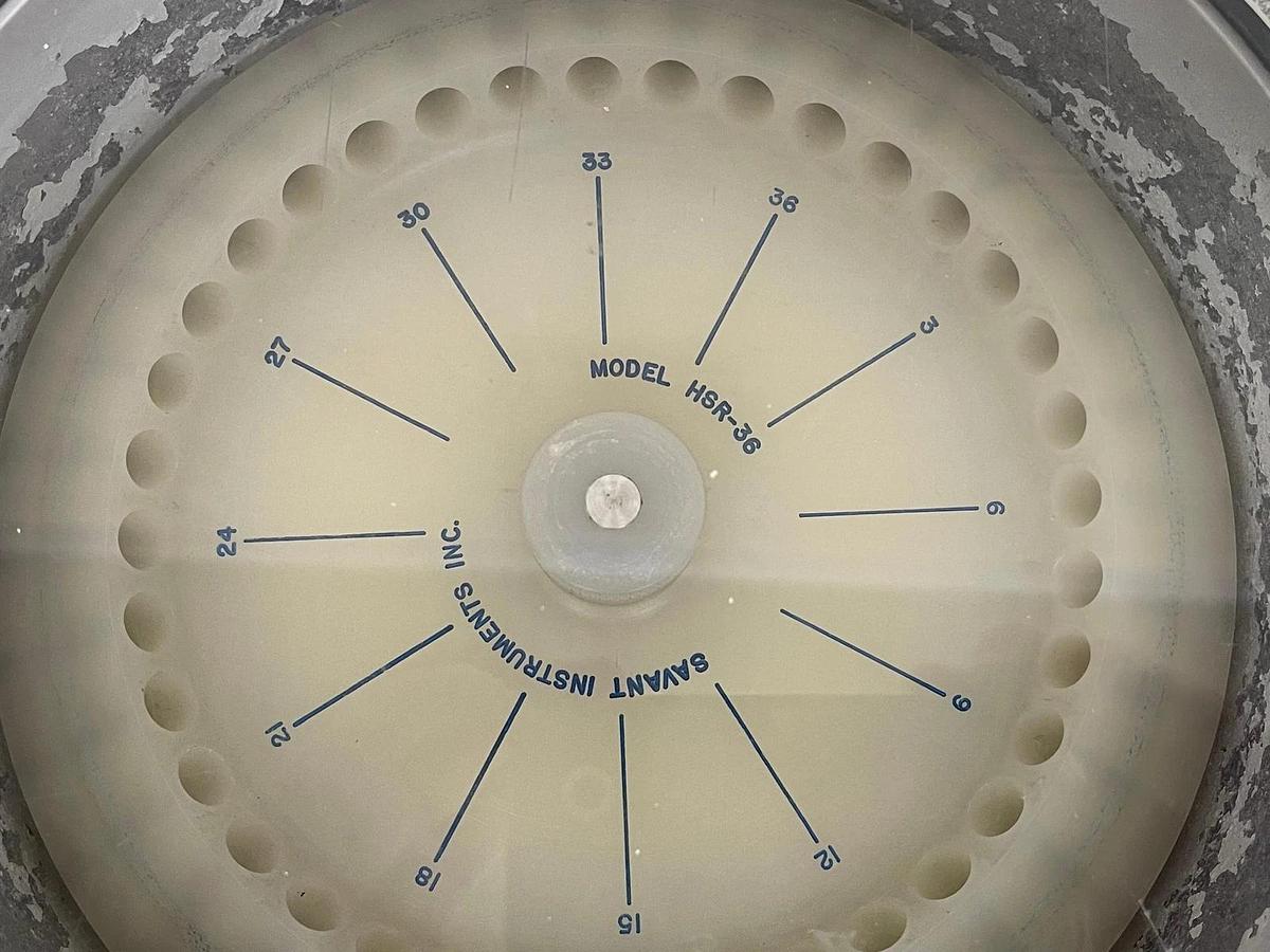 Used Savant HSC 10K High Speed Centrifuge W/ Savant HSR-36 Rotor